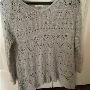 Miracle grey sweater